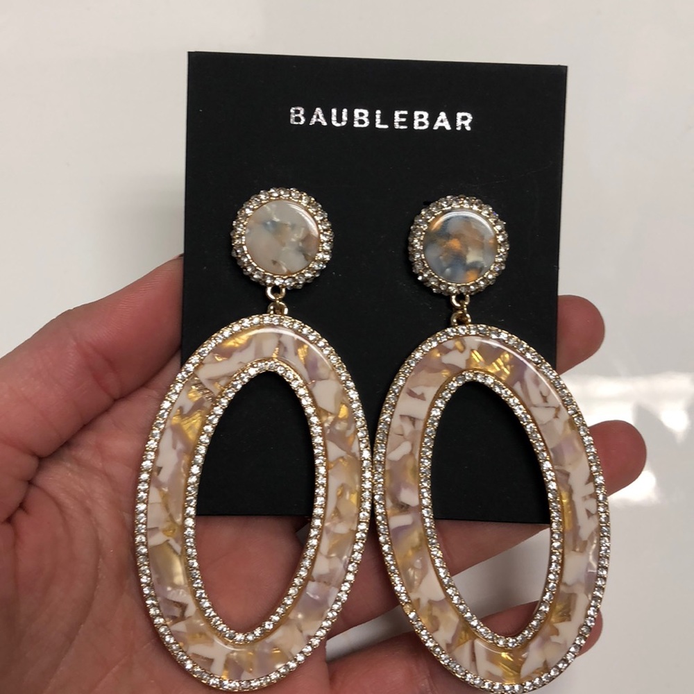 Never worn NWT BaubleBar earrings
